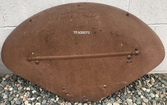 #TFS00072
Fender, Ford #8N16312.  Original w/Embossed Ford Script, R or L
Fits: Ford 8N, NAA
Good Used
$150